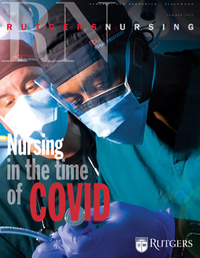 Magazine Cover: Nursing in the Time of COVID