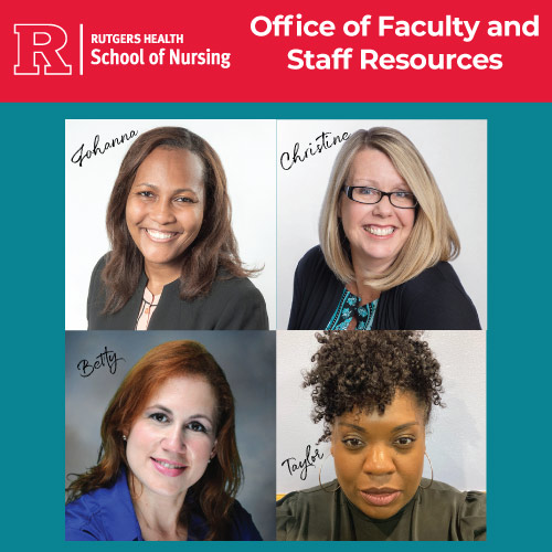 Office of Faculty and Staff Resources - Johanna, Christine, Betty, Taylor