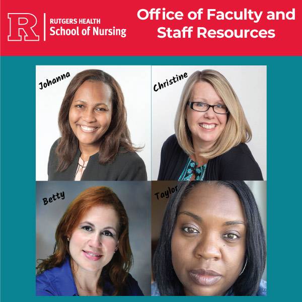 Office of Faculty and Staff Resources - Johanna, Christine, Bettey, Taylor