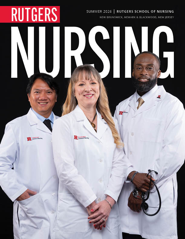 Cover of Summer 2026 issue of Rutgers Nursing magazine