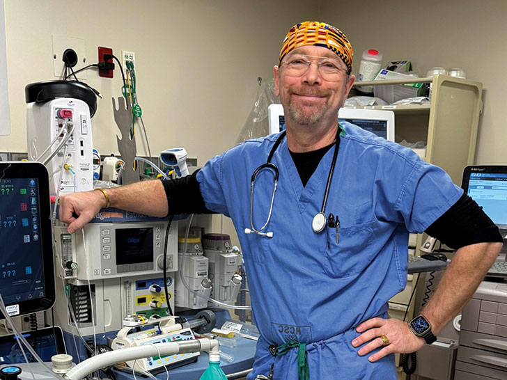Musician-turned Nurse gives back